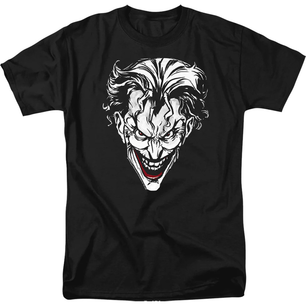 The Joker Head Shot Dc Comics Tshirt